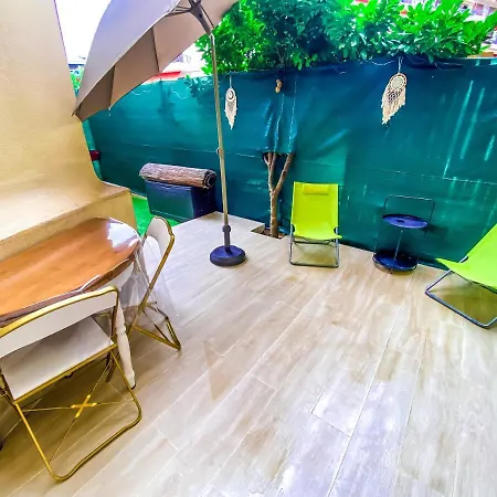 50m - 2 Pieces Jardin Garage شقة
